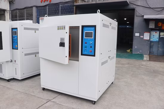 Câmara de teste de choque térmico de 3 zonas de simulação climática programável para pastilha de freio